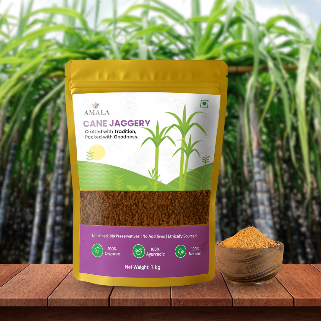 AMALA CANE JAGGERY - MINDFULLY LIVING HEALTHY LIFE