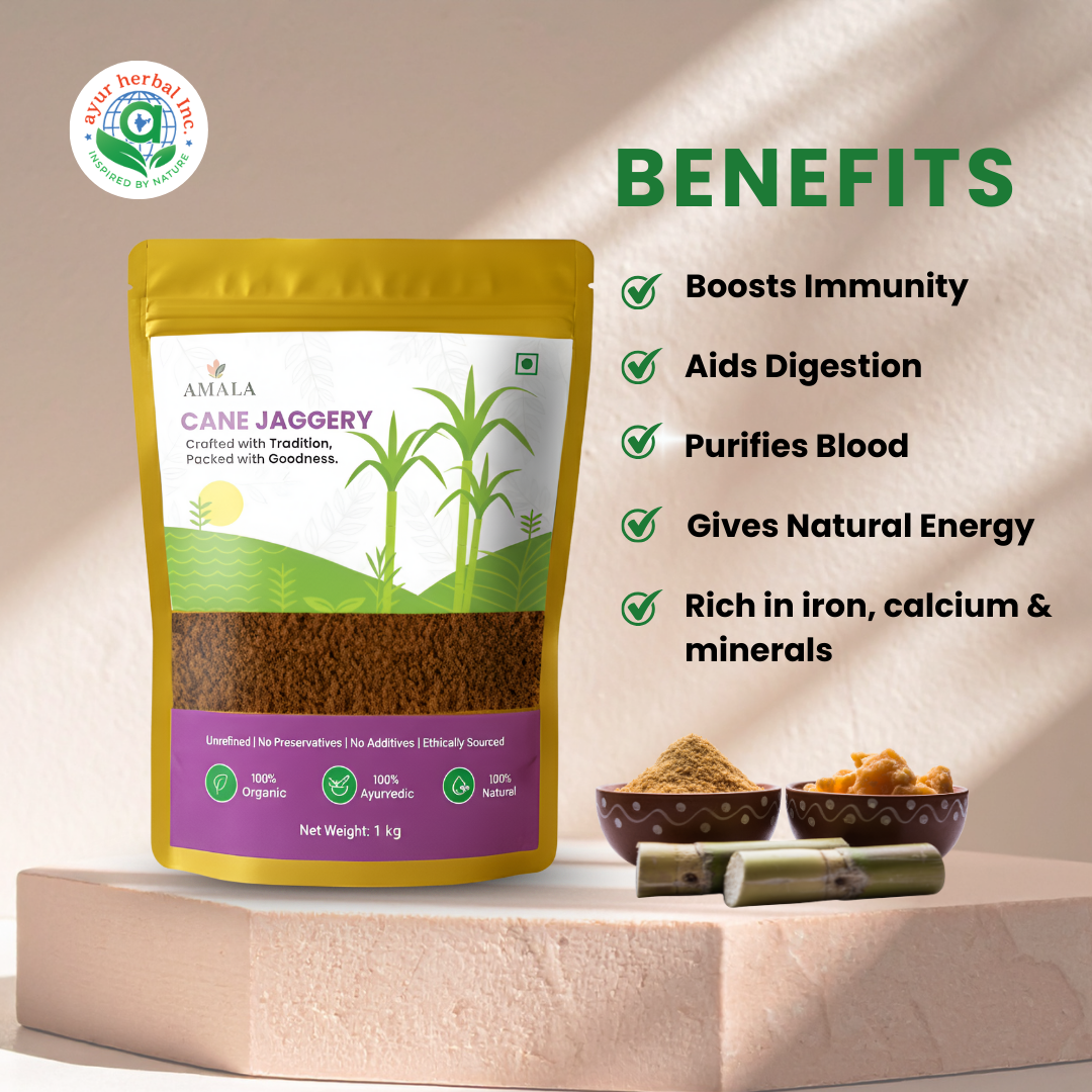 AMALA CANE JAGGERY - MINDFULLY LIVING HEALTHY LIFE - Image 2