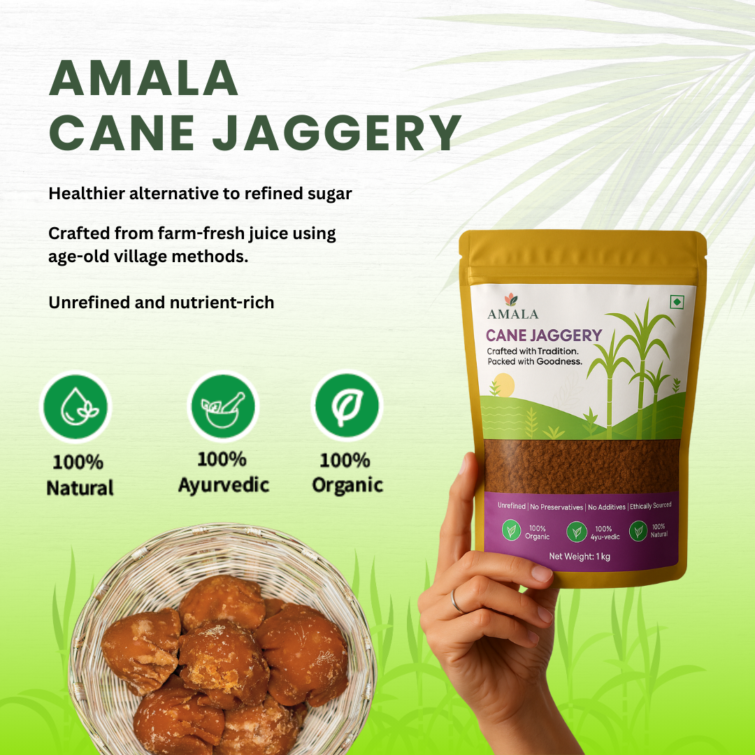 AMALA CANE JAGGERY - MINDFULLY LIVING HEALTHY LIFE - Image 4