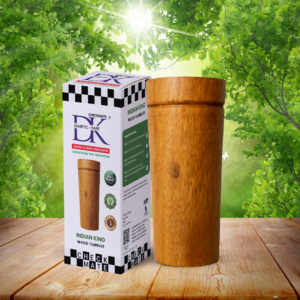 DK Checkmate - Indian-Kino Wood Ayurvedic Tumbler