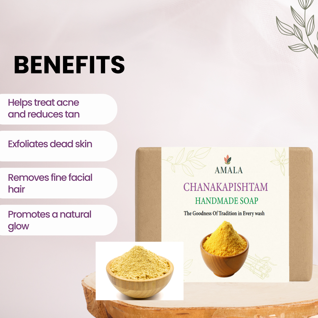 AMALA CHANAKAPISHTAM HANDMADE SOAP - 200g - Image 3