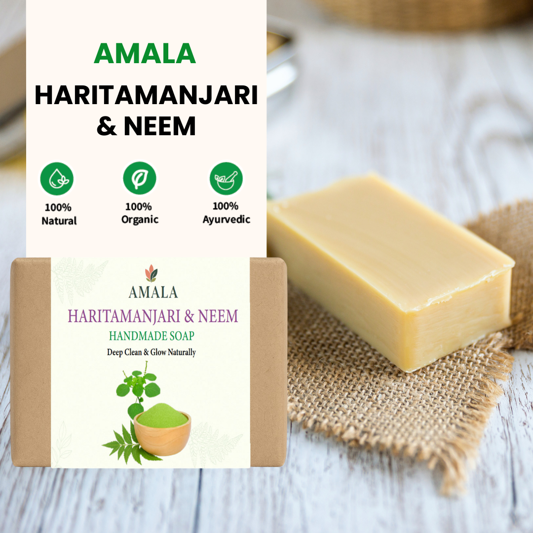 AMALA HARITAMANJARI & NEEM HANDMADE SOAP - Image 5